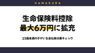 【令和8年分】生命保険料控除が最大6万円に!23歳未満の子がいる浜松の会社員は年末調整でいくら戻る?